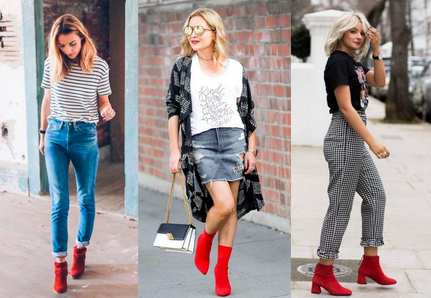 bota vermelha inverno 2019